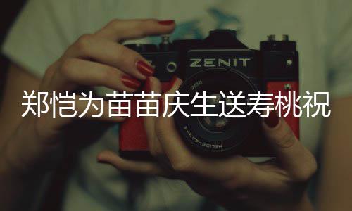 苗庆睦生送寿桃 双亲同郑恺祝福桌气为苗方母氛十分和